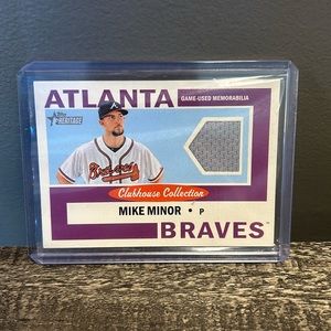 Mike Minor (Game Used Memorabilia) CCR-MMI